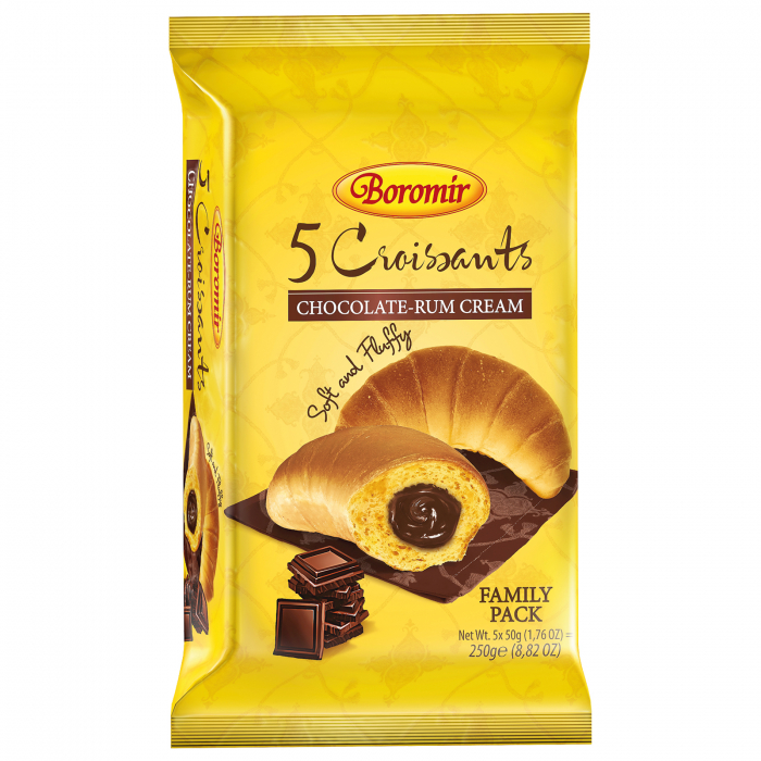 Croissant Family crema ciocolata rom 5*50g [1]