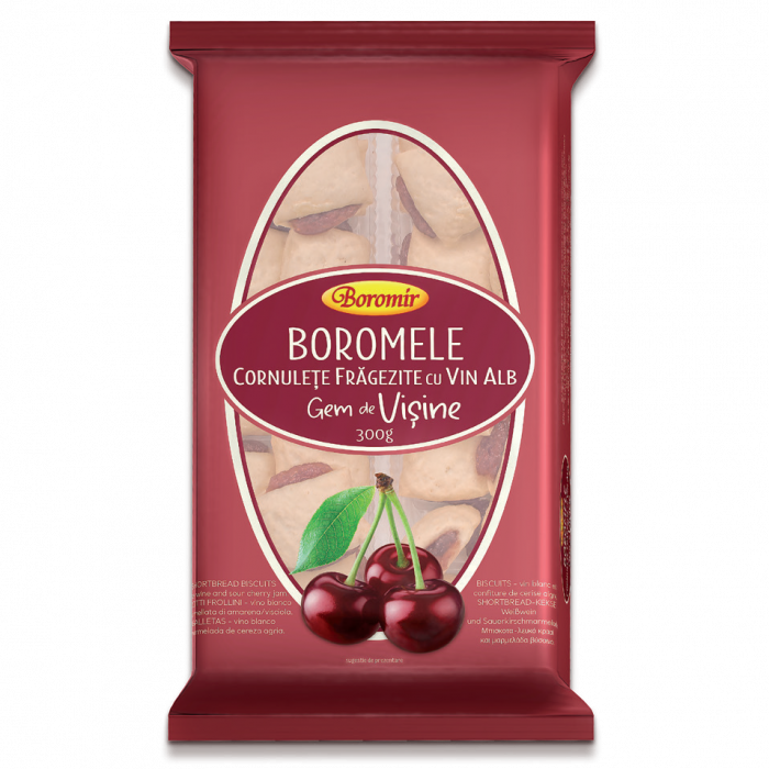 Cornulete Boromele cu vin alb si gem de visine [1]