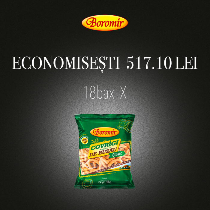 Pachet (1PALET-28BAX-504BUC COVRIGI DE BUZAU 250G) [1]