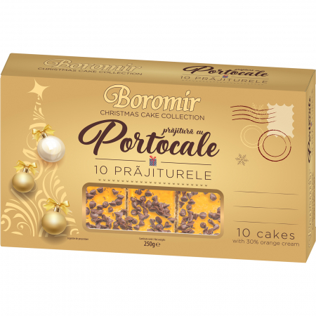 Prajituri de Craciun - Prajitură cu portocale Christmas Collection 250g