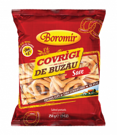 Covrigi de Buzau - Covrigi de Buzău cu sare Boromir
