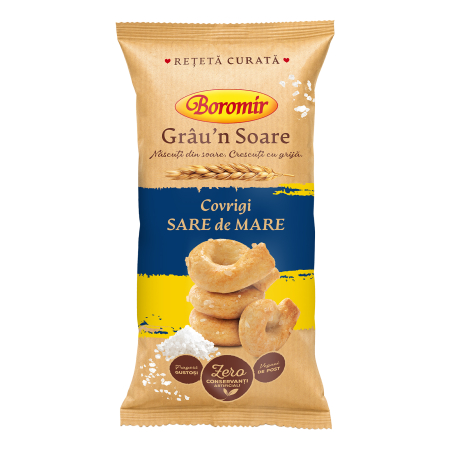 Covrigi de Buzau - Covrigi sare de mare Grâu’n Soare100g
