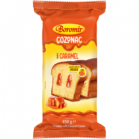 Cozonac Creme - Cozonac Boromir cu Crema de Caramel