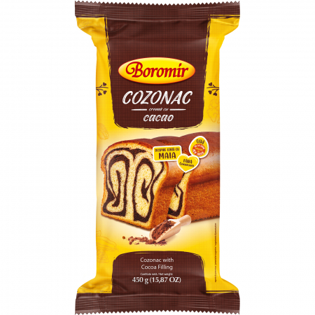 Cozonac Tradițional - Cozonac Traditional Boromir cu crema de cacao