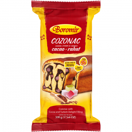 Cozonac Tradițional - Cozonac Traditional cu crema de cacao si rahat