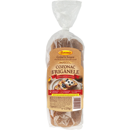 Cozonac Creme - Cozonac pentru friganele Boromir 270g