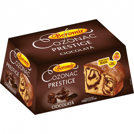 Cozonac Cadou - Cozonac cu cipsuri de ciocolata Prestige