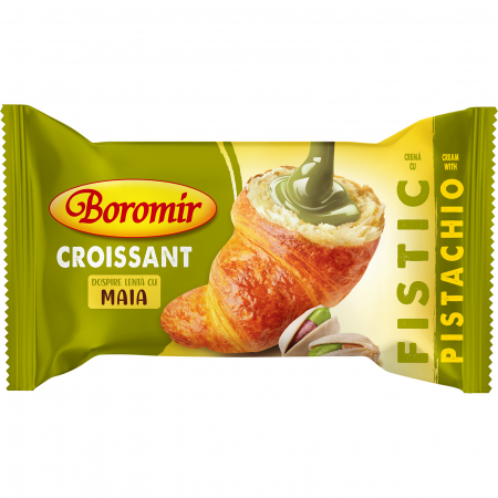 Cornuri - Croissant crema cu fistic 60g