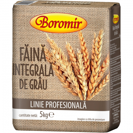 Faina - Făină profesională integrală de grâu 5KG