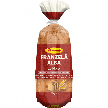 Paine - Franzela alba cu maia 400g