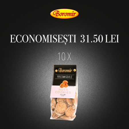 Black Friday 2025 - Pachet (10buc*PRICOMIGDALE CU NUCI 180G )