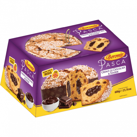 Pasca fresh - Pasca cu crema de ciocolata