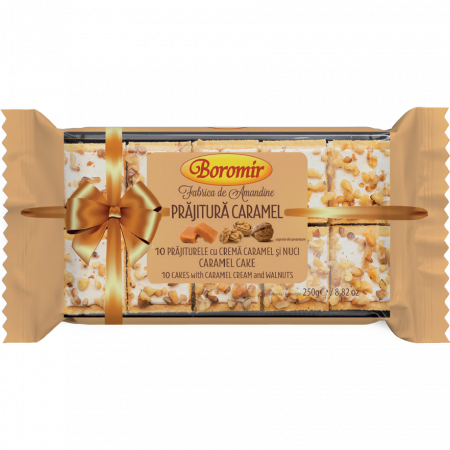 Prajituri nuci - Prăjitură caramel 250g