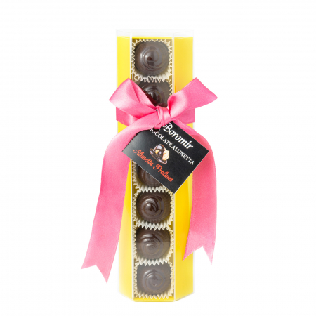 Ciocolata - Praline Artizanale de Ciocolată cu Cremă Alunetta 100g - Colecție Primavară - Vară