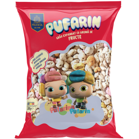Cereale - Pufarine cu aromă de fructe 300g