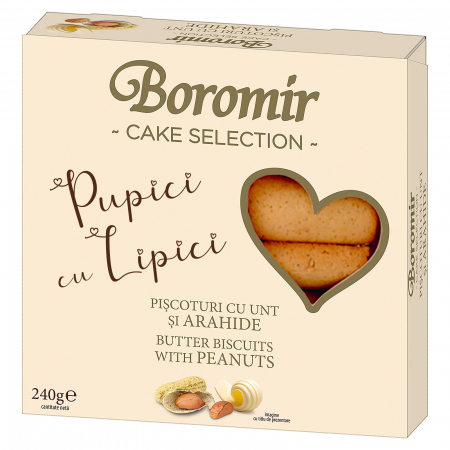 TOATE PRODUSELE - Pupici cu lipici - Pișcoturi cu unt și arahide 240g