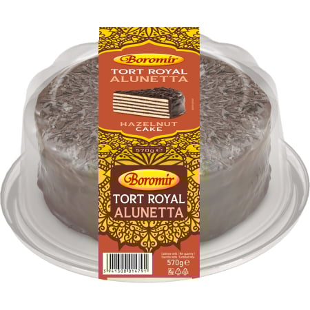 Torturi ambalate - Tort royal alunetta 570g