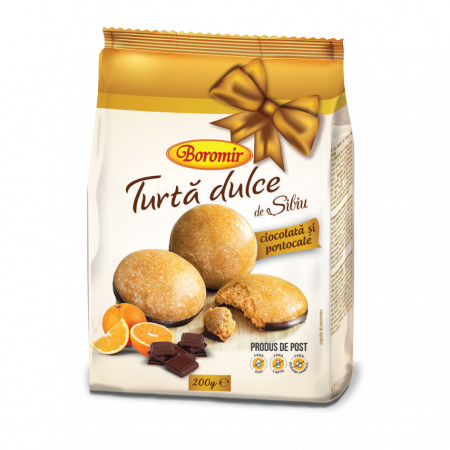 Turta dulce de Sibiu - Turta dulce cu ciocolata si portocale Boromir
