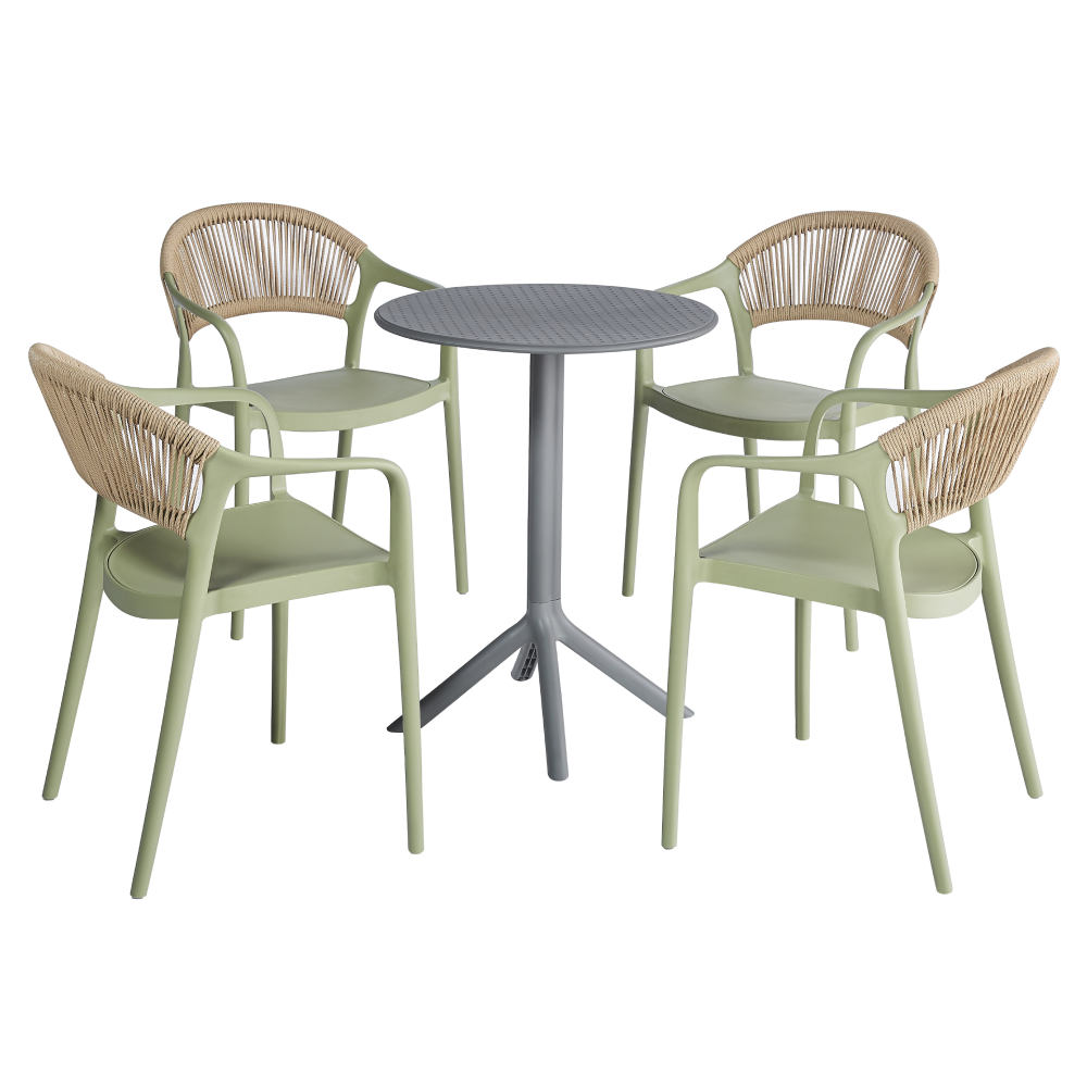 Masă de grădină, gri, SAILOR [2]