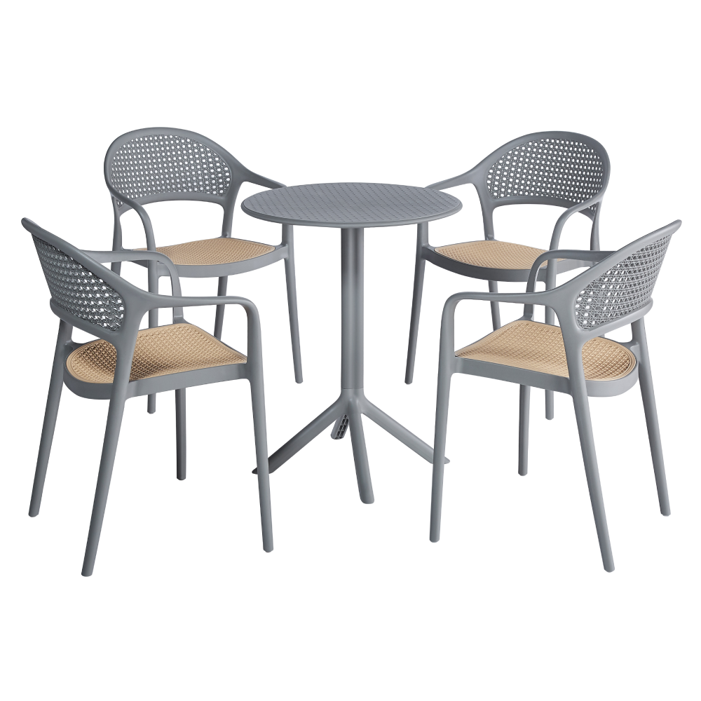 Masă de grădină, gri, SAILOR [3]