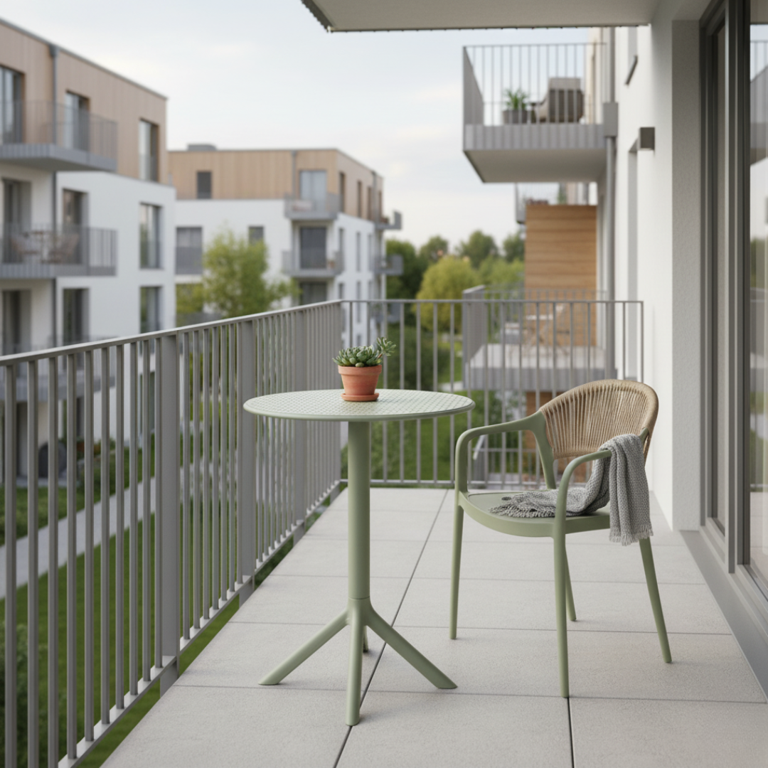 Masă de grădină, verde, SAILOR [5]