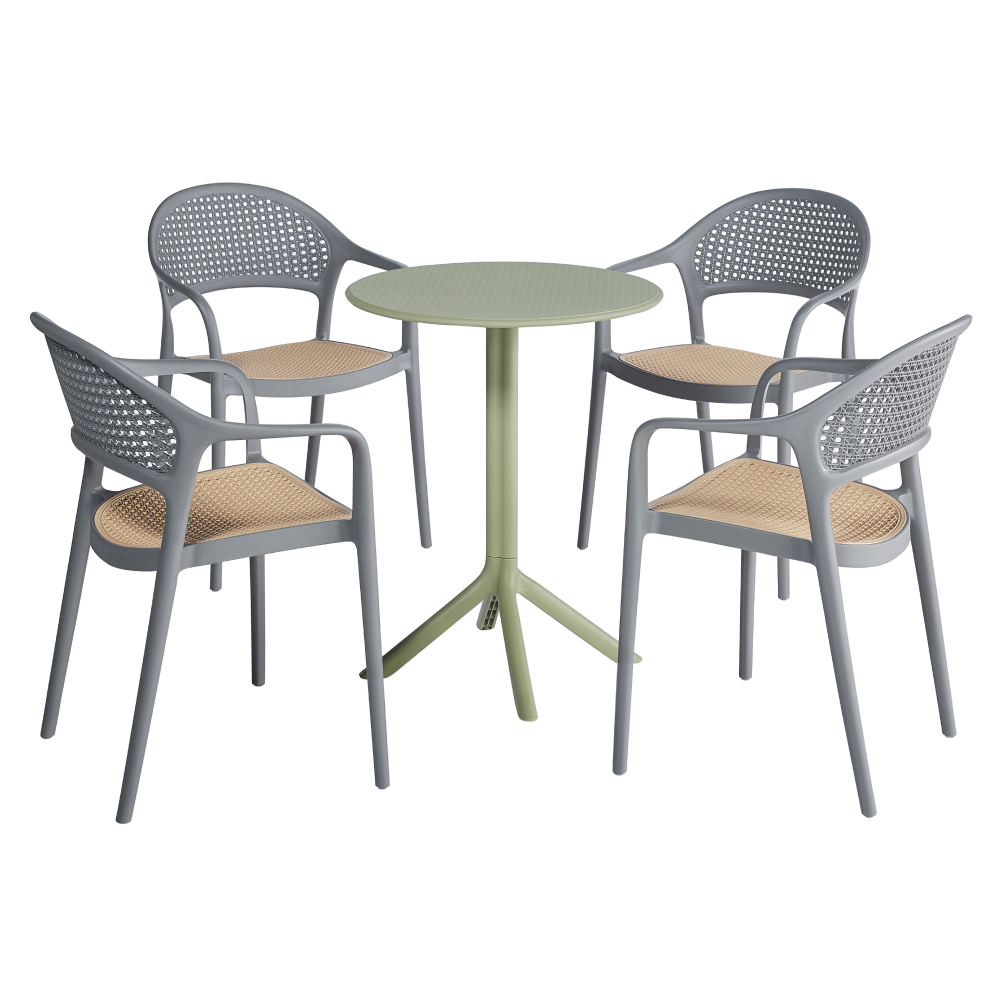 Masă de grădină, verde, SAILOR [3]