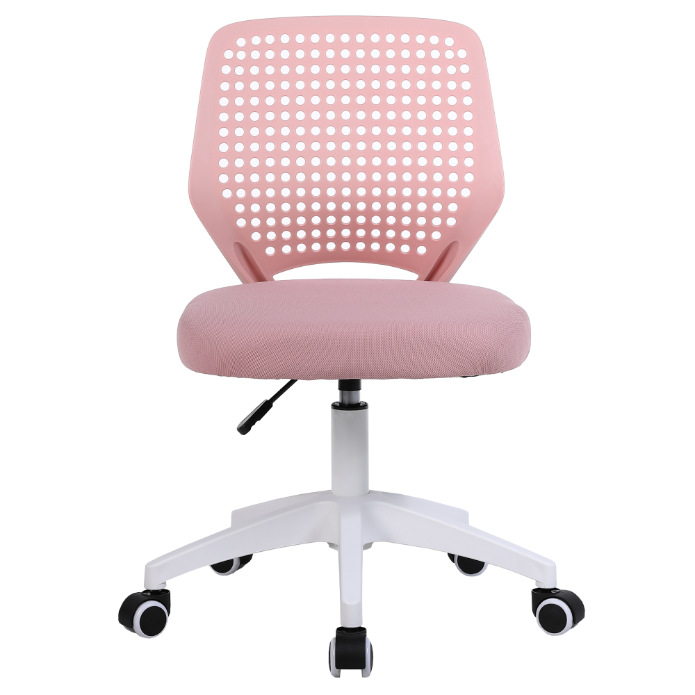 Scaun pivotant, roz/alb, SATOZ [1]