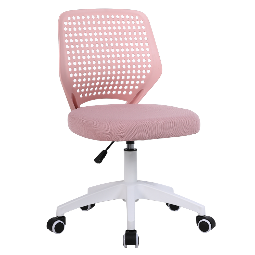 Scaun pivotant, roz/alb, SATOZ [0]