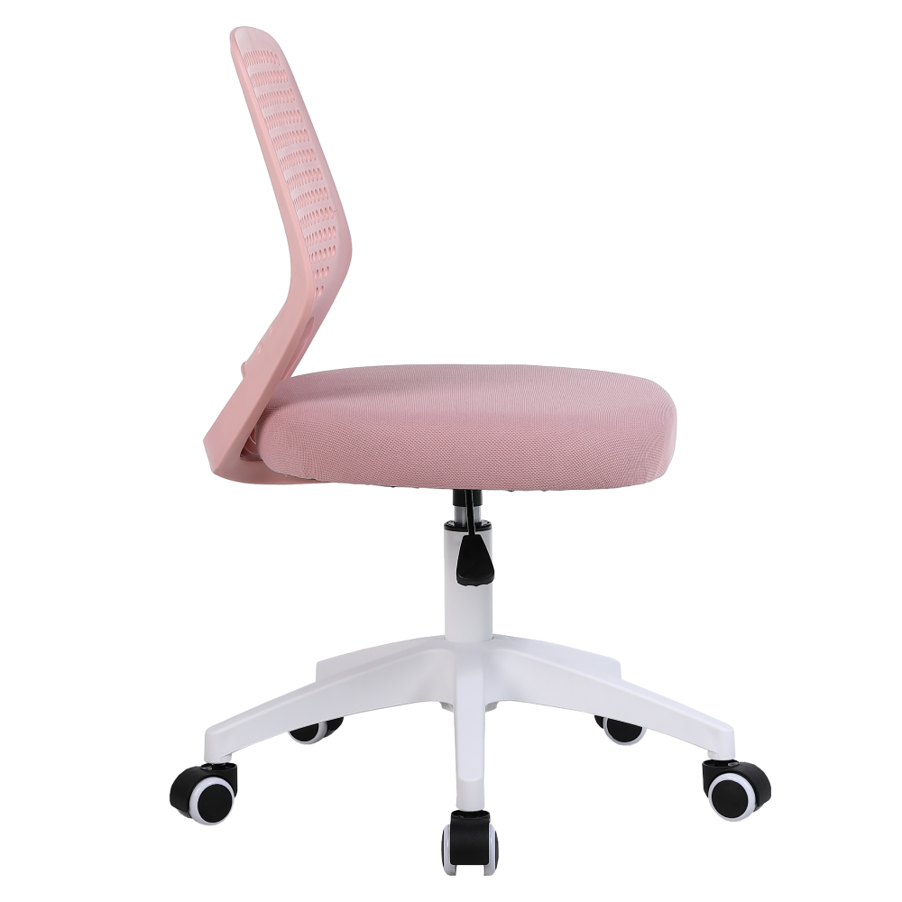 Scaun pivotant, roz/alb, SATOZ [2]