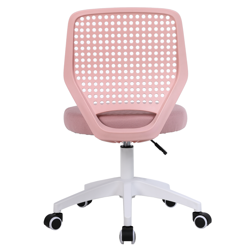 Scaun pivotant, roz/alb, SATOZ [4]