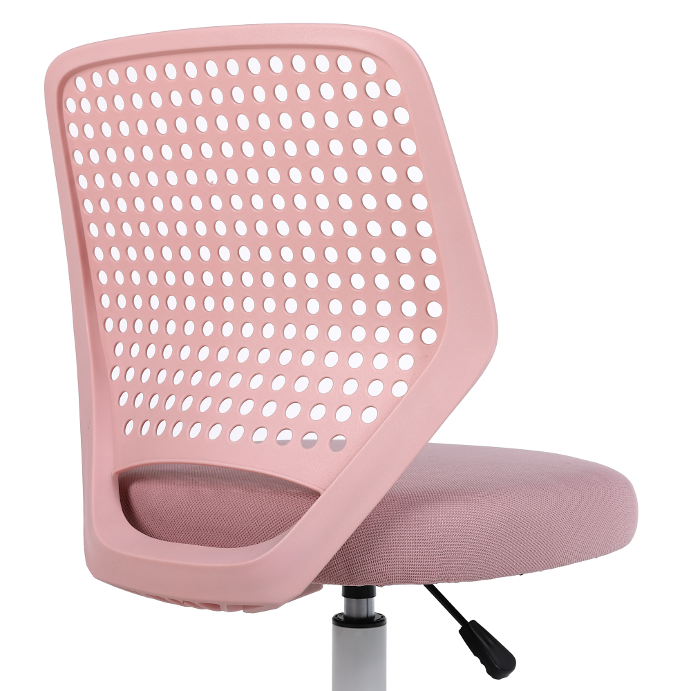 Scaun pivotant, roz/alb, SATOZ [5]