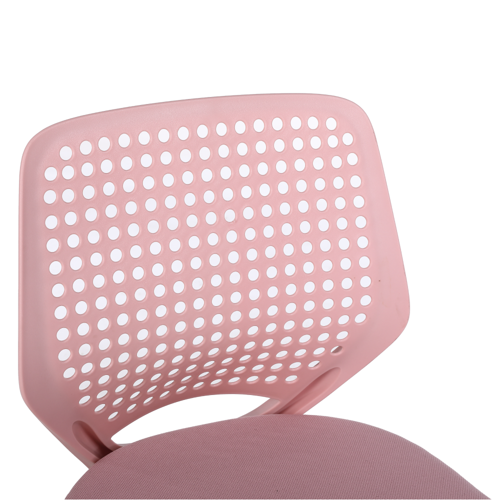 Scaun pivotant, roz/alb, SATOZ [6]