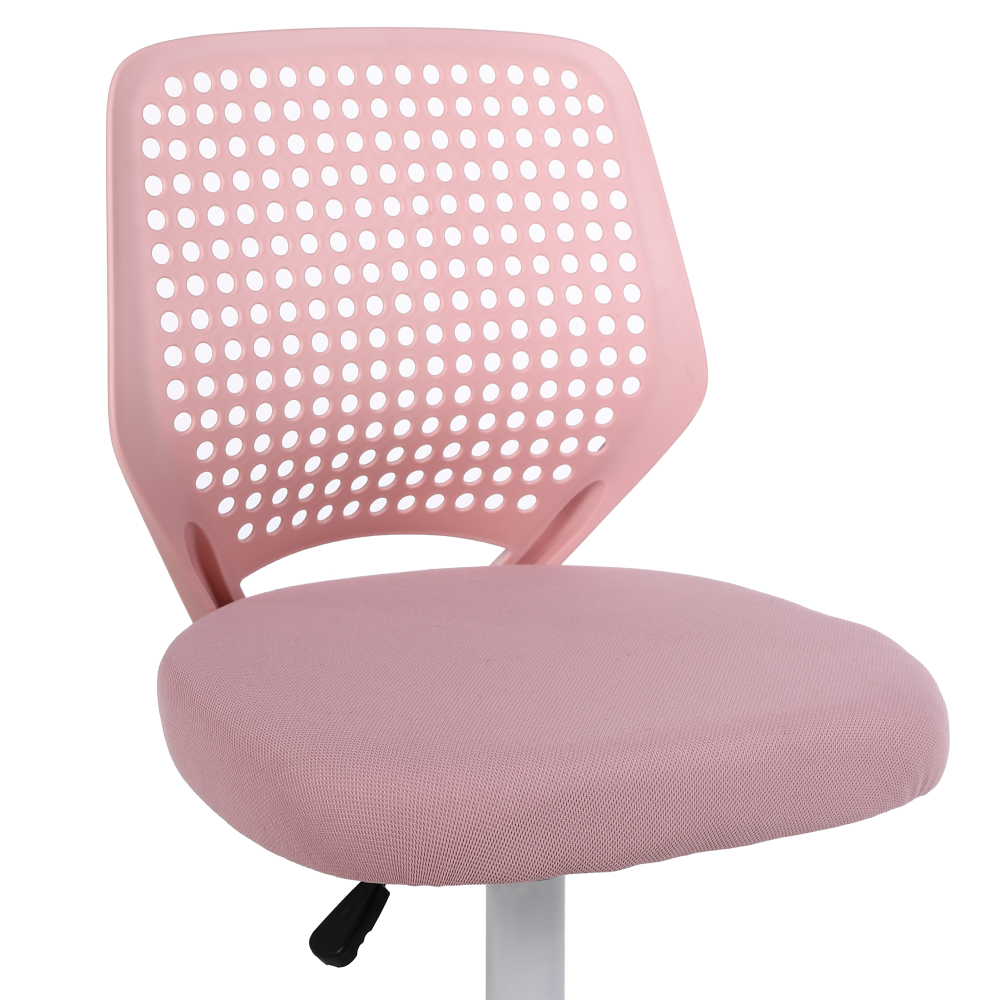 Scaun pivotant, roz/alb, SATOZ [7]