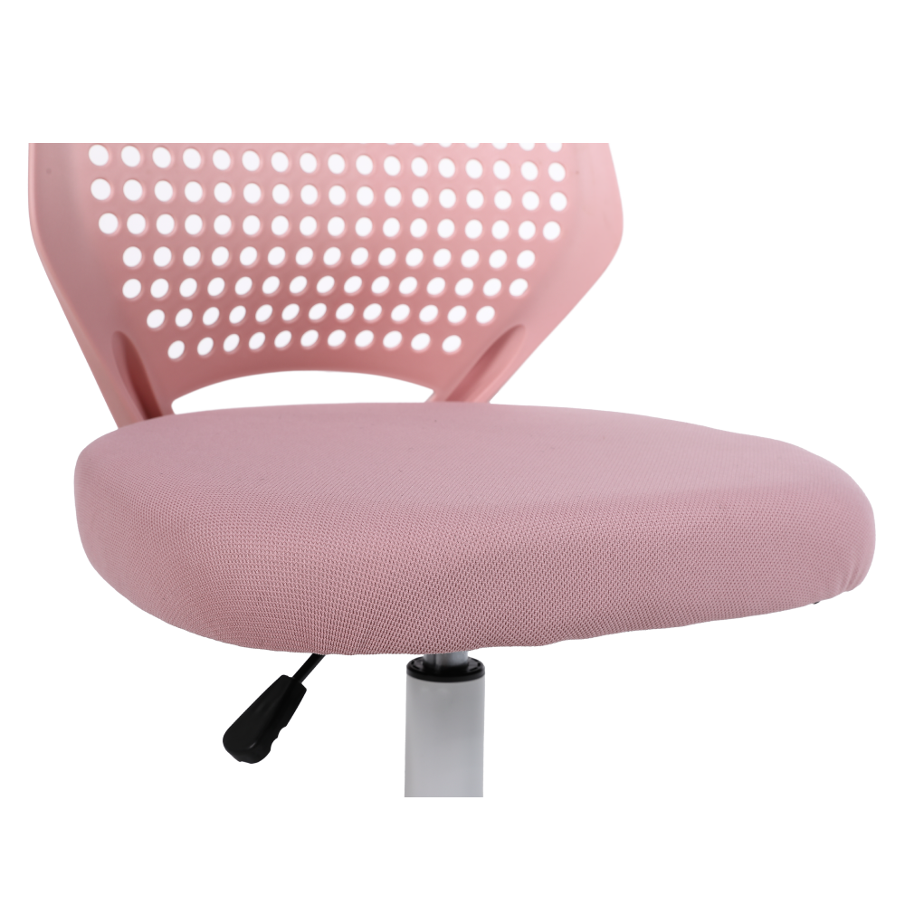 Scaun pivotant, roz/alb, SATOZ [9]