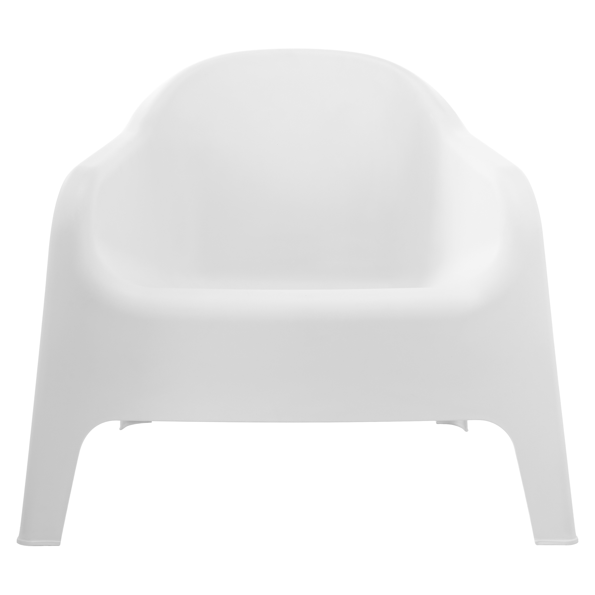 Scaun stivuibil, alb, plastic, SOKRA NEW [14]