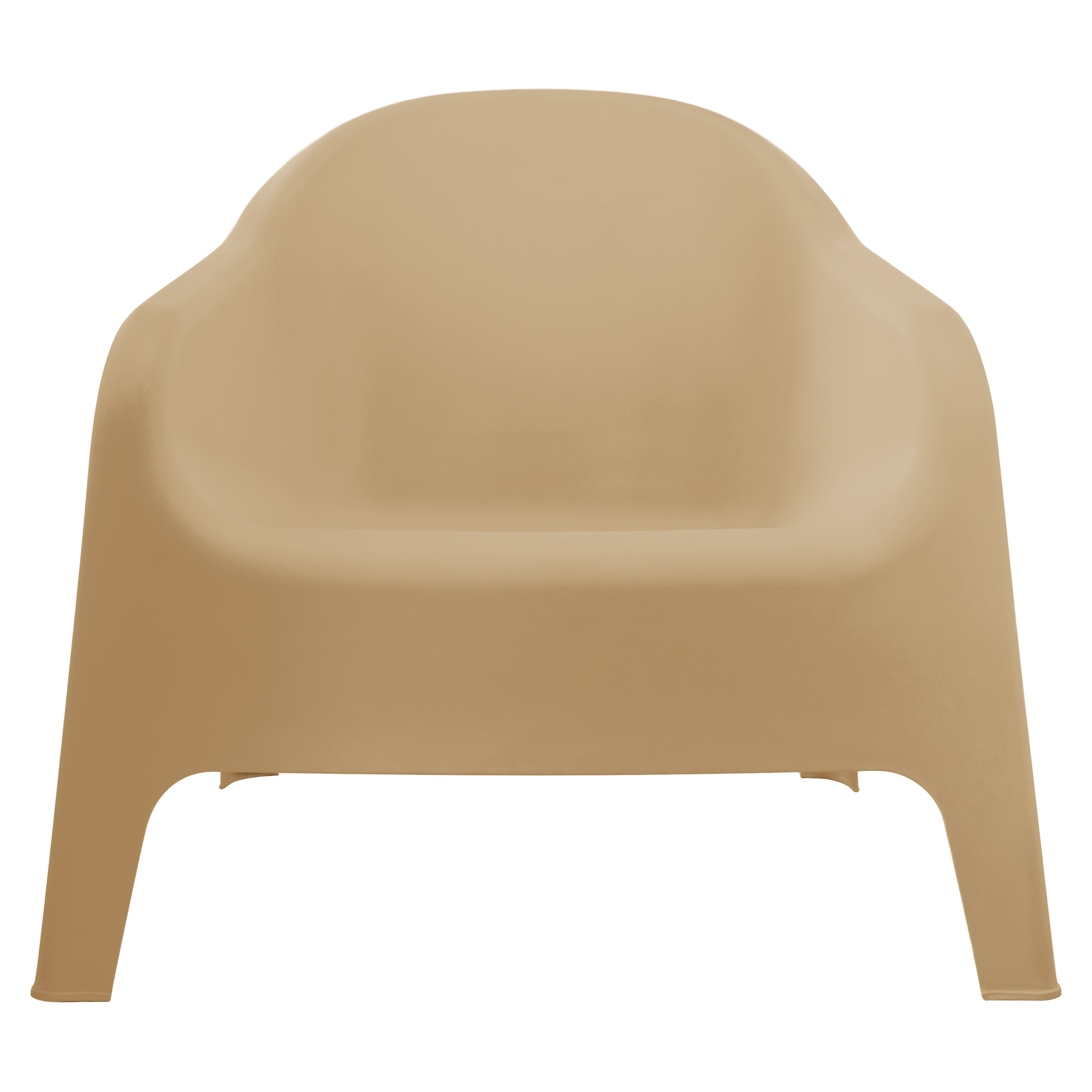 Scaun stivuibil, maro, plastic, SOKRA NEW [17]