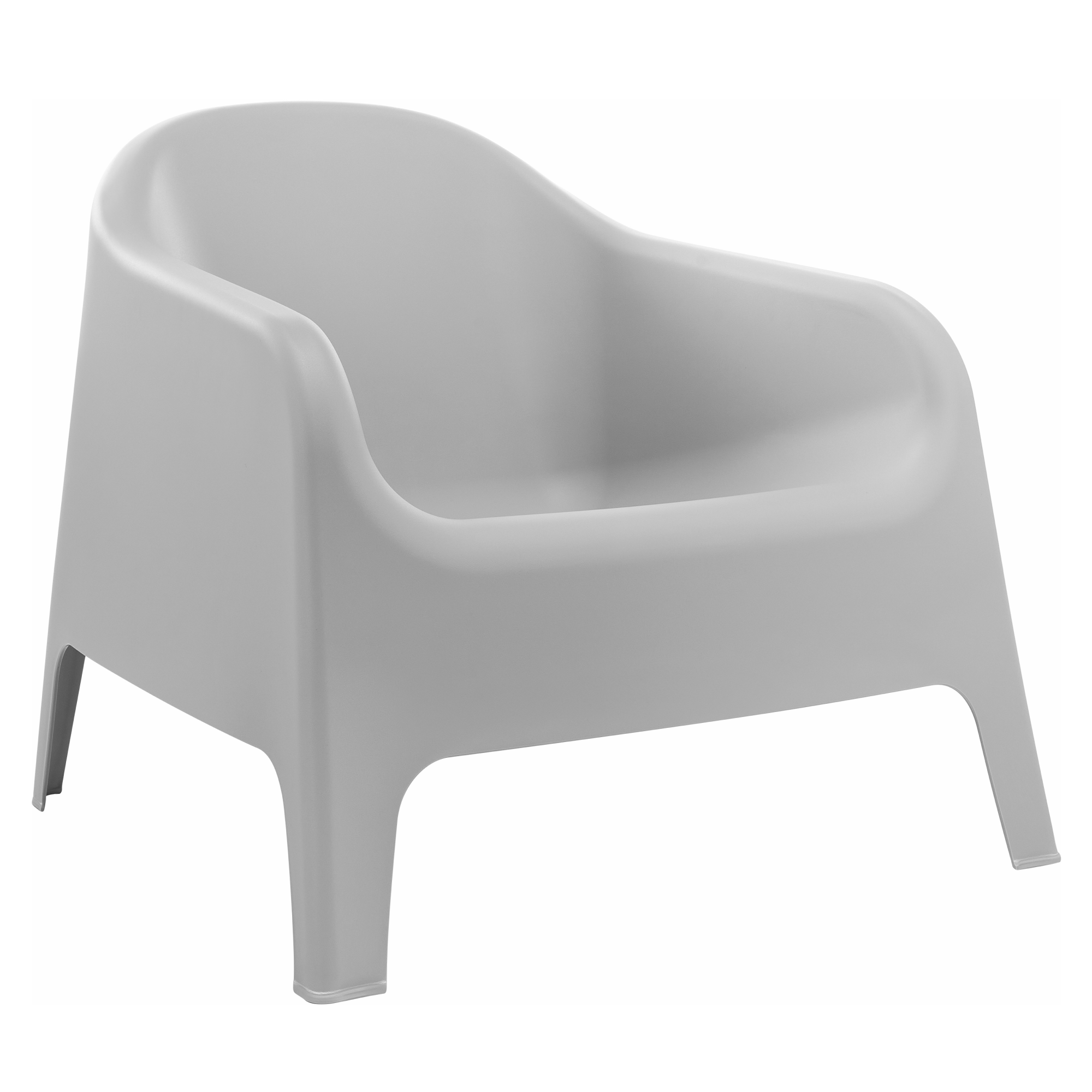 Toate Produsele - Scaun stivuibil, gri, plastic, SOKRA NEW