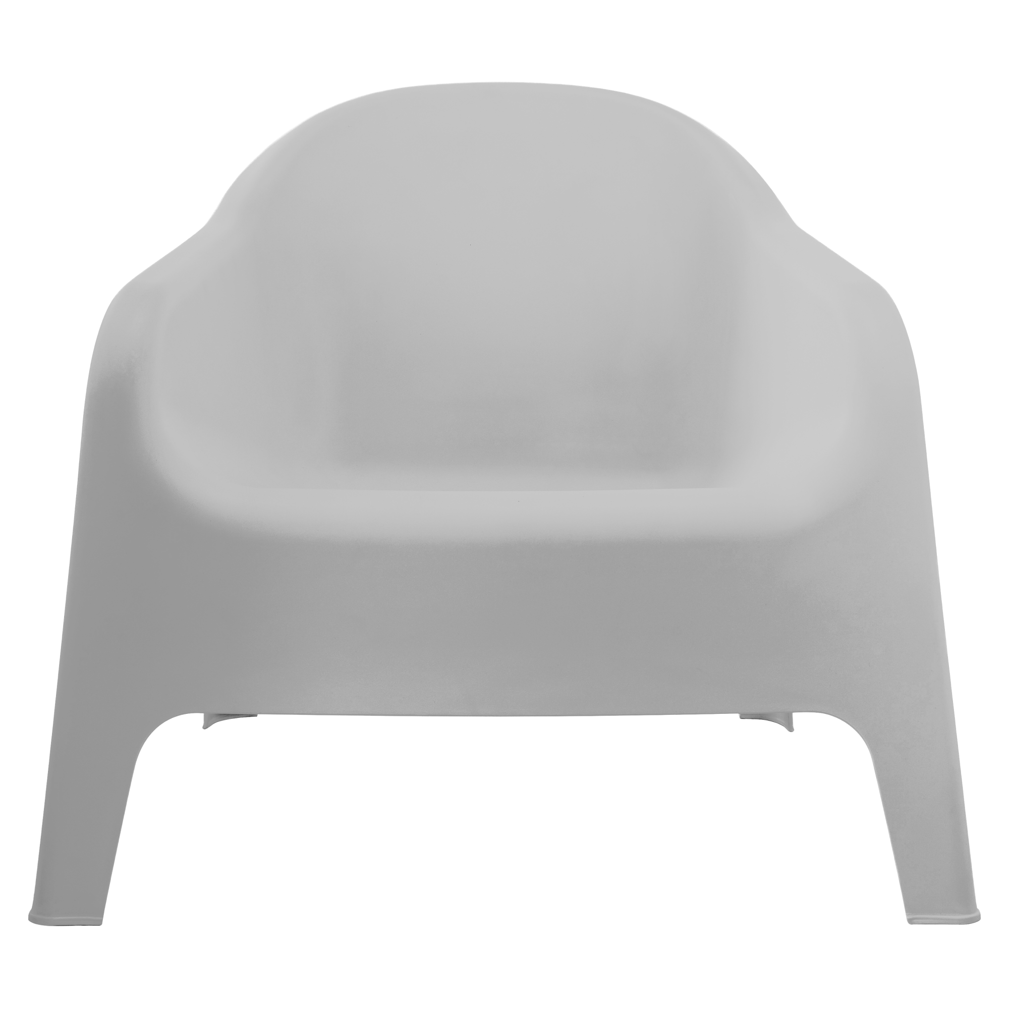 Scaun stivuibil, gri, plastic, SOKRA NEW [9]