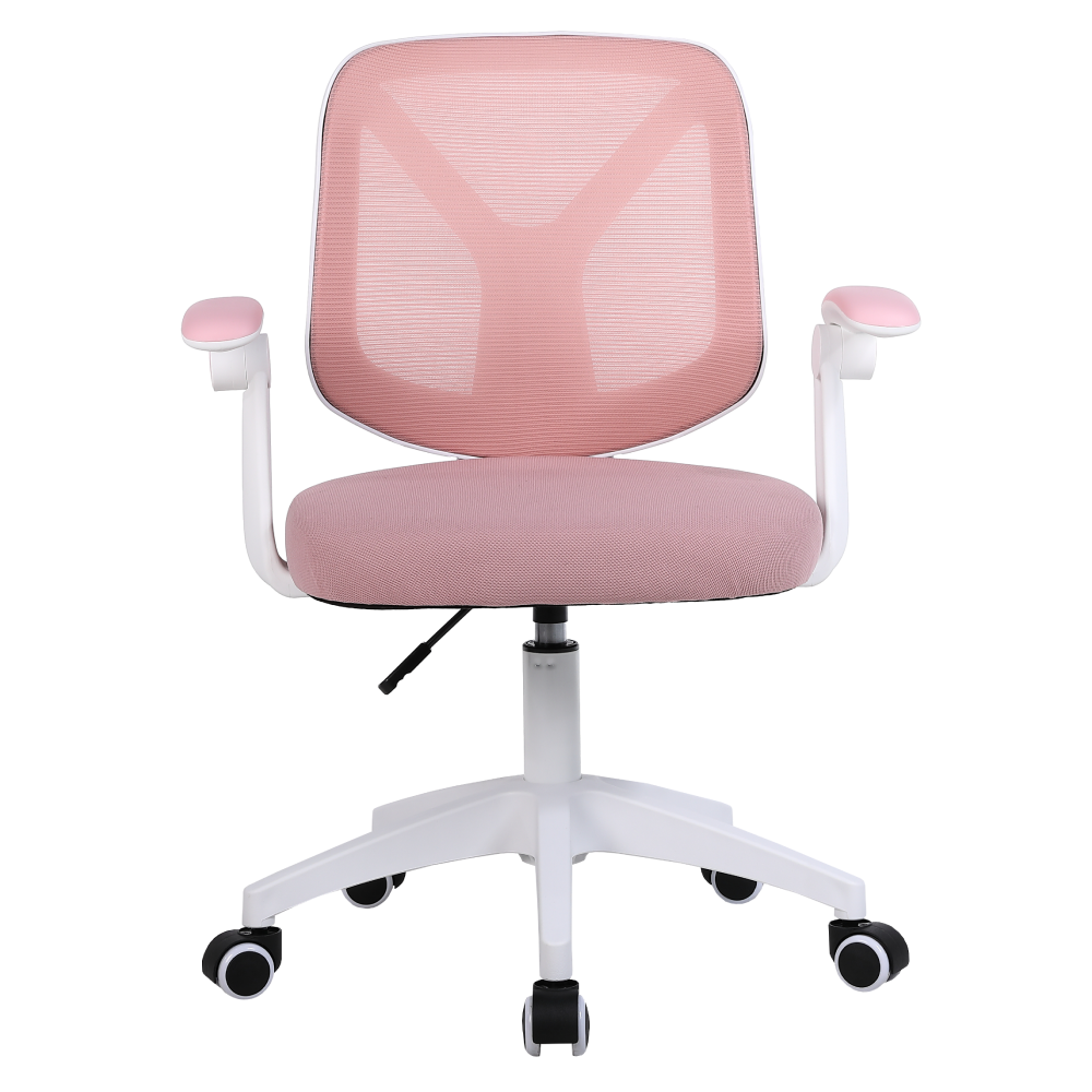 Scaun de birou, roz/alb, SOLARI [2]