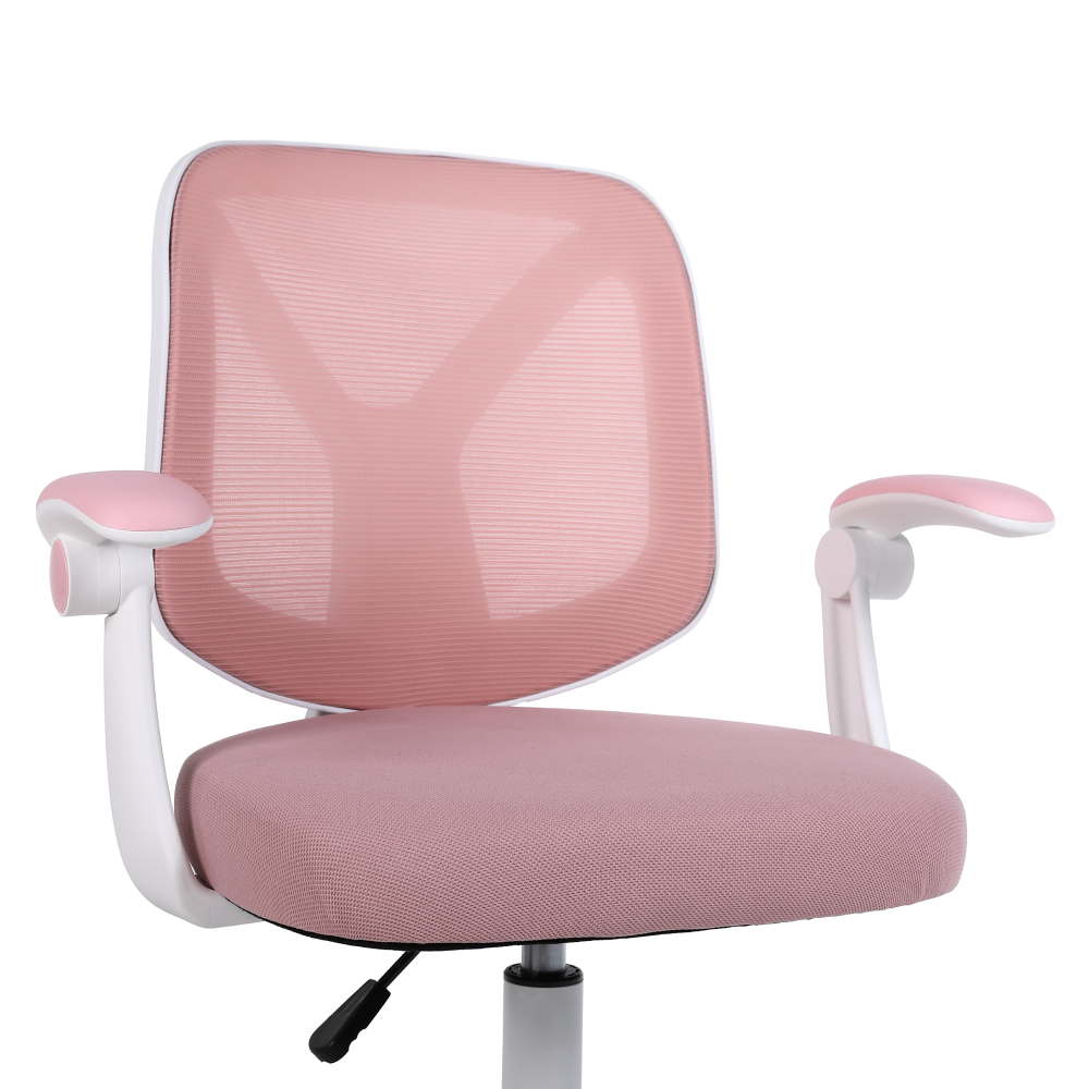 Scaun de birou, roz/alb, SOLARI [8]