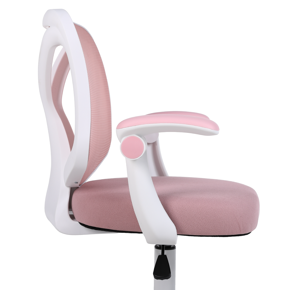 Scaun de birou, roz/alb, SOLARI [9]