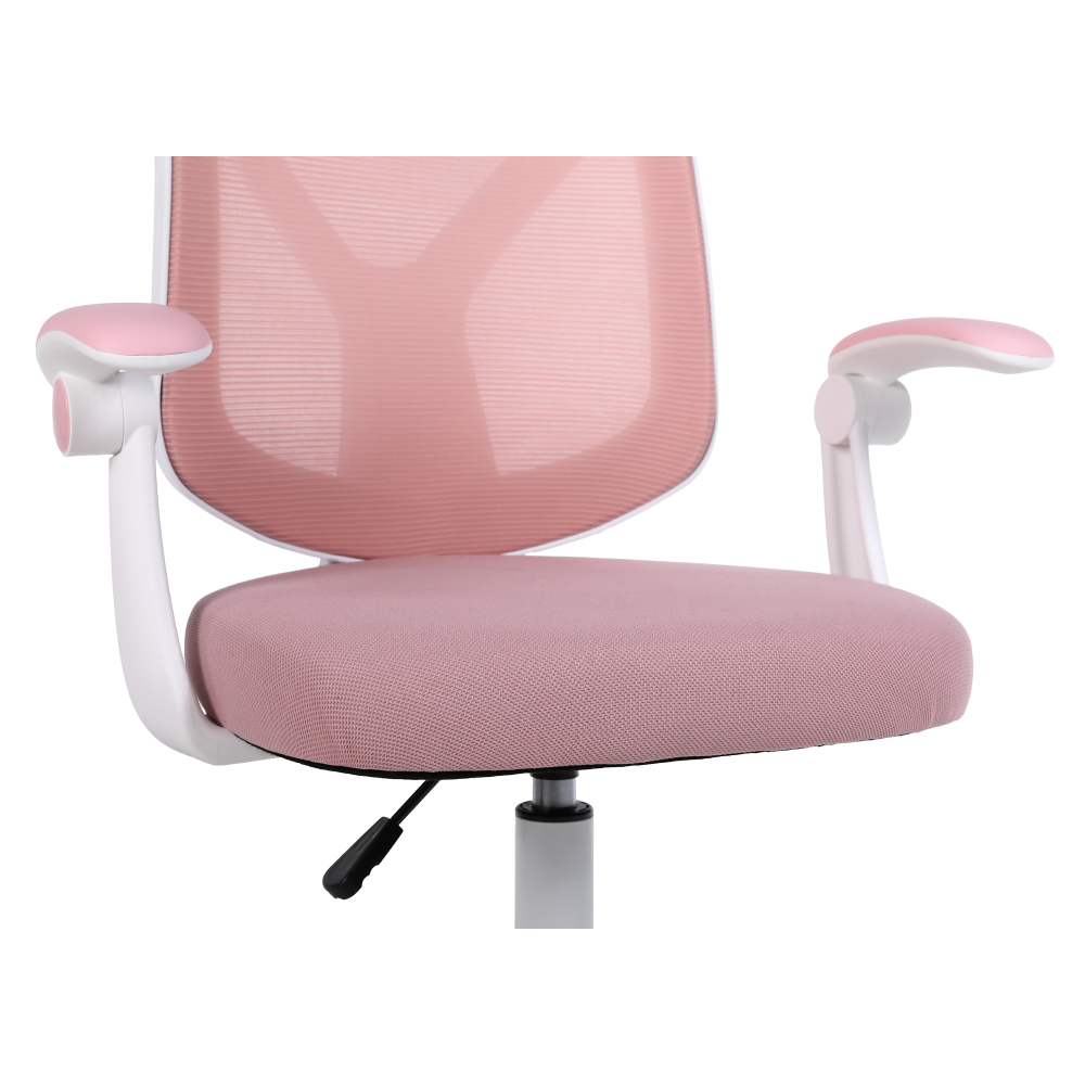 Scaun de birou, roz/alb, SOLARI [11]