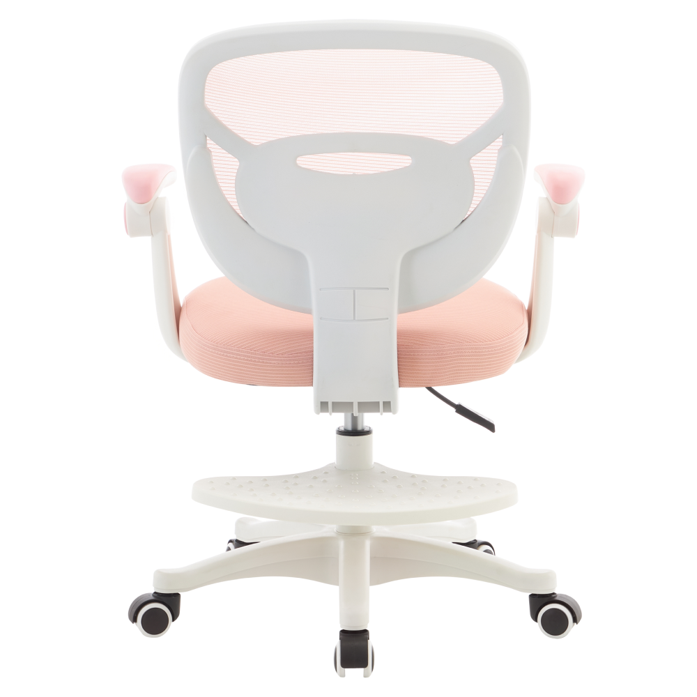 Scaun pivotant, roz/alb, TREXA [4]