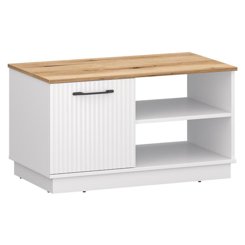 Toate Produsele - Măsuţă de cafea, alb/stejar evoke, VELIS 1D