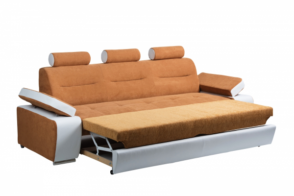 Canapea LIVING ,ultra modern , tetiere ,brate reglabile,extensibila ,Bortis Impex [2]