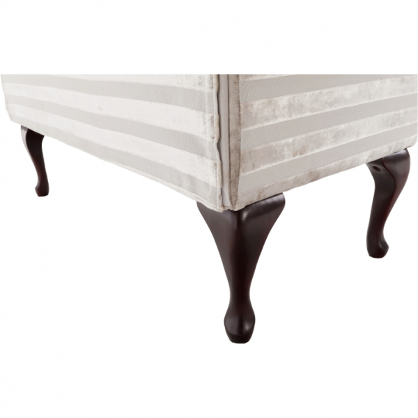 Fotoliu/Canapea de lux, clasic, bej/gri,122x51x71.5, Bortis Impex [3]