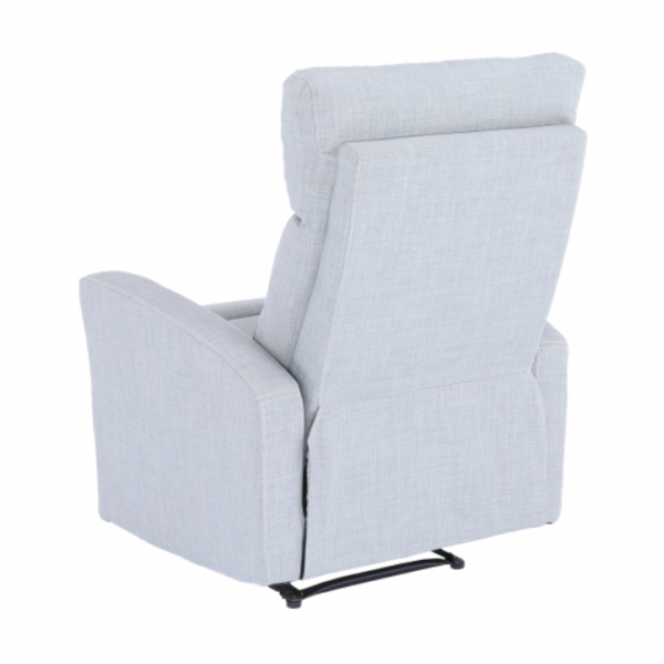 Fotoliu relaxant ,cu recliner, stofa/textil gri , Bortis Impex [5]