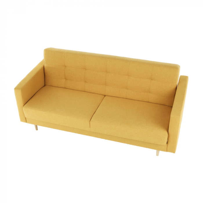 Ansamblu tapiţat, material muştar, AMEDIA [6]