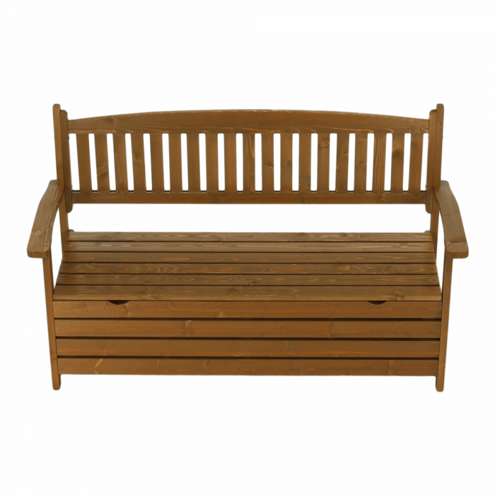 Bancă de grădină, maro, 150cm, AMULA [13]