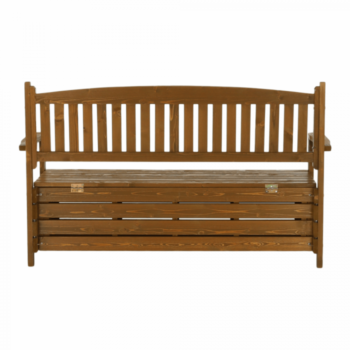 Bancă de grădină, maro, 150cm, AMULA [18]